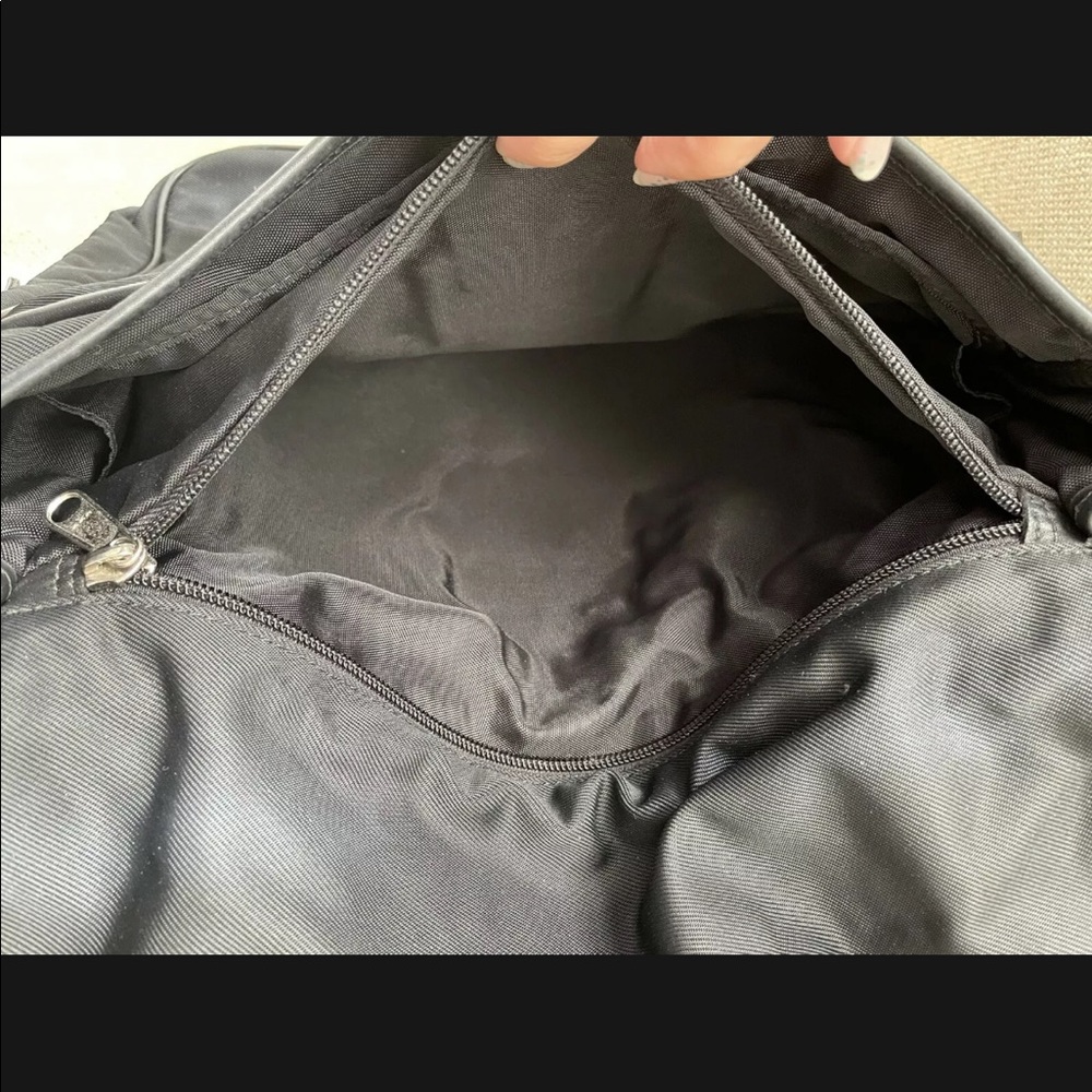 Coach Black nylon and leather trim messenger bag - Picture 13 of 15